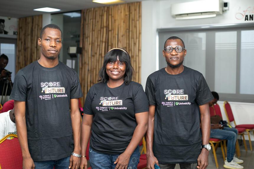 Score Your Future, with Talent 4 Startups and Digital Africa.